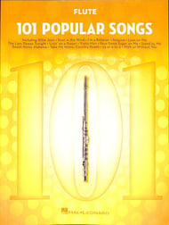 101 Popular Songs Flute Book cover Thumbnail